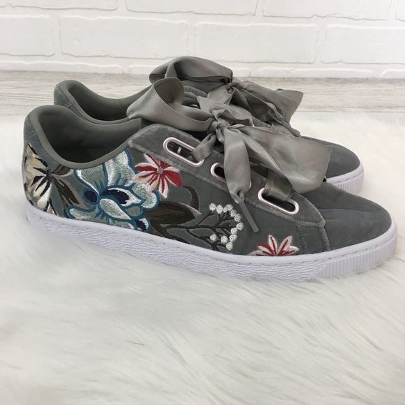 puma basket floral puma basket floral